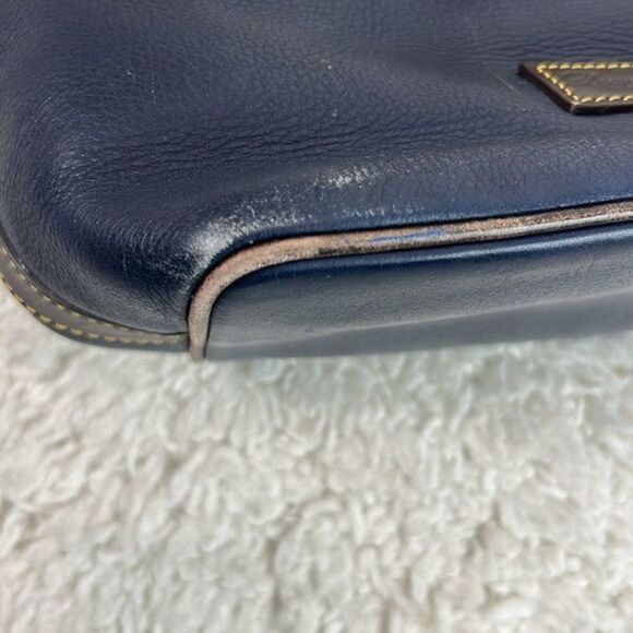 Dooney & Bourke Leather Drawstring Tie Bucket Bag w/ Attached Coin Purse - Picture 12 of 15